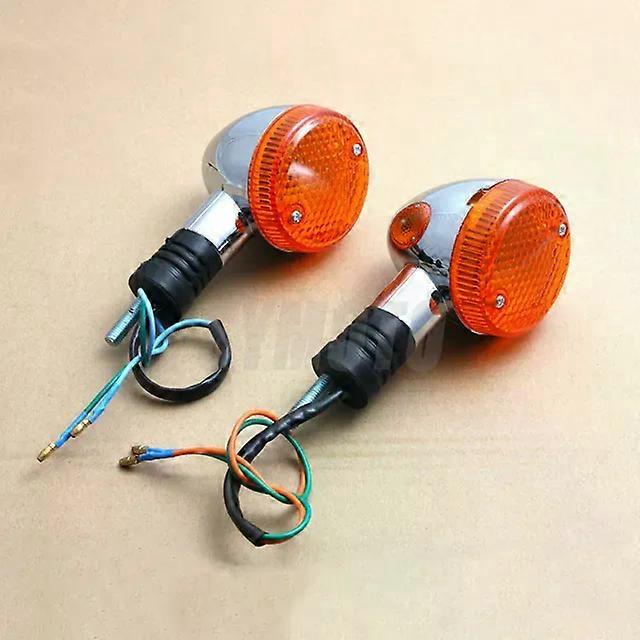Motorcycle Front Rear turn signal signaling lights compatible for Magna 250 750 shadow 400 750 Steed VLX 400 600 1100 DLX VTX1300 180