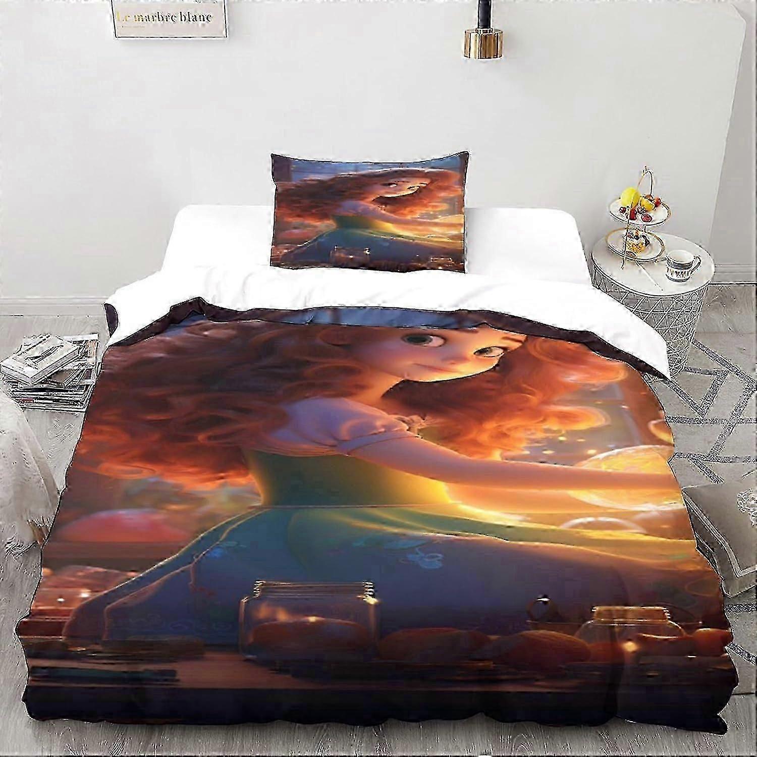 J4095 Lençóis Impressão 3D Harry Potter Conjunto de Cama moda cartoon Capa de Edredão conjunto 2 Pcs set Poliéster Respirável Colcha Capa para Decoração de Quarto Cama Sh