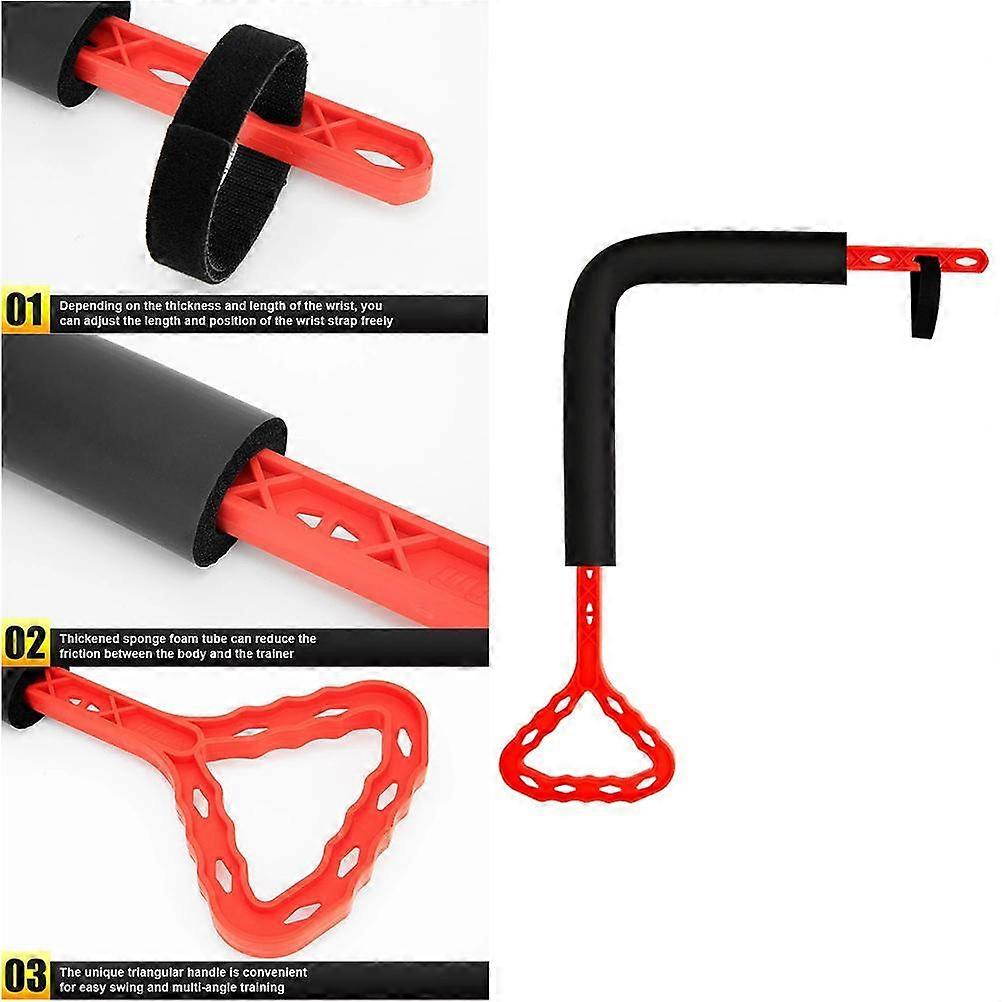 Golf Swing Trainer 52x40cm Green/Red Posture Correction Tool