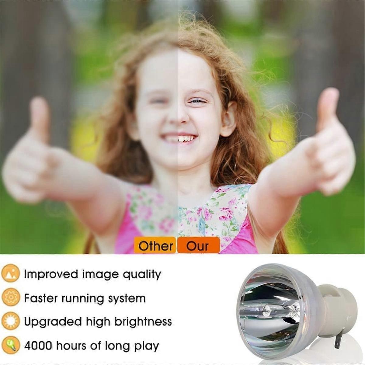 Projector Lamp for OSRAM P-VIP 190W 0.8 E20.8 Projector Bulb