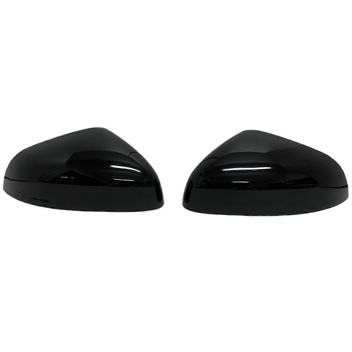 Rear View Mirror Cover for Ford Fiesta MK8 Glossy Black