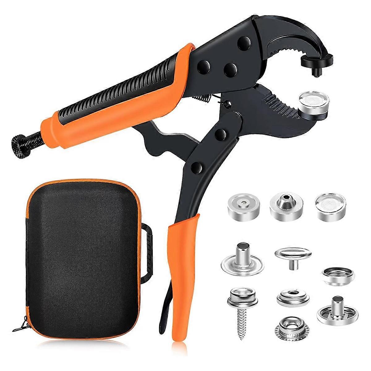 Adjustable Snap Pliers for Fabric Boat Cover Canvas Repair Kit, C