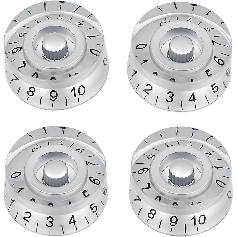 4Pcs Volume Tone Speed Control Knobs for LP Style Bass