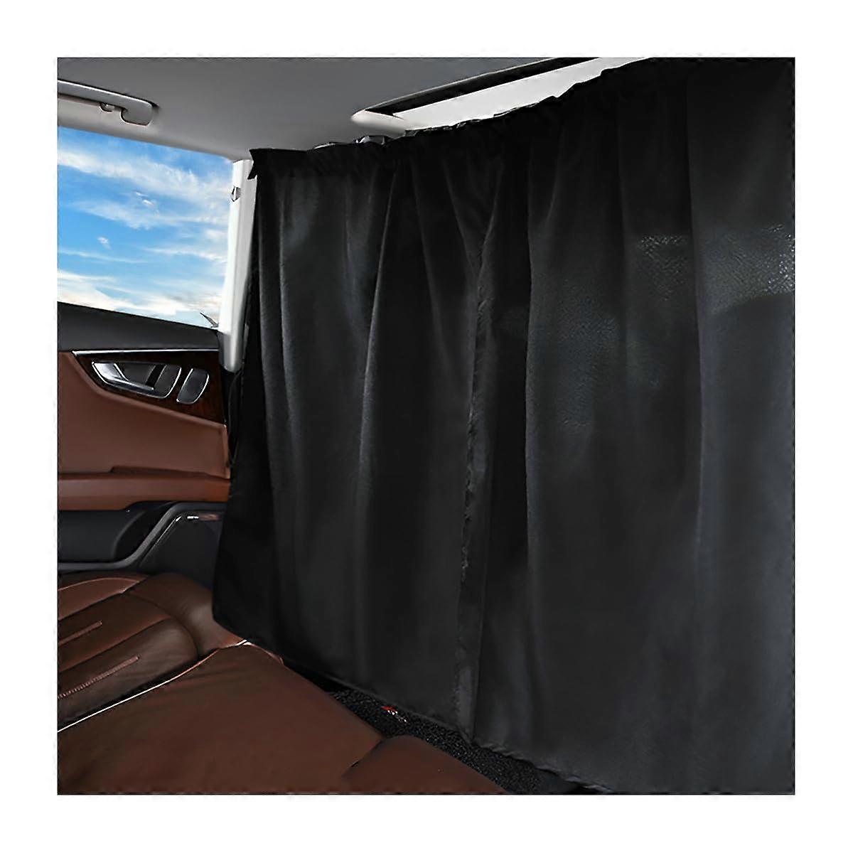 Car Divider Privacy Curtains Sun Shade for Sleeping Blackout Partition Space Protect