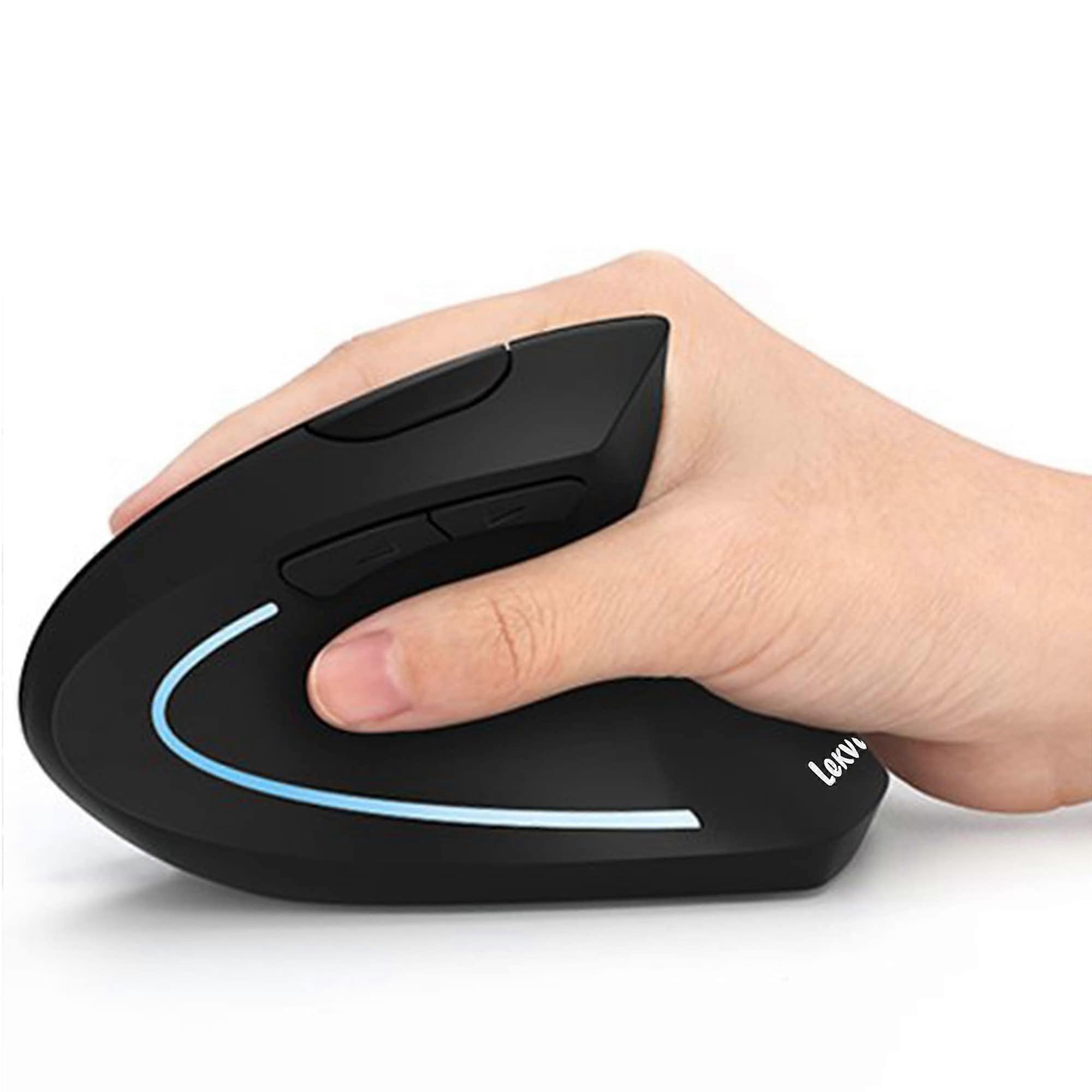 Rechargeable Ergonomic Mouse for Laptop Comfortable Design