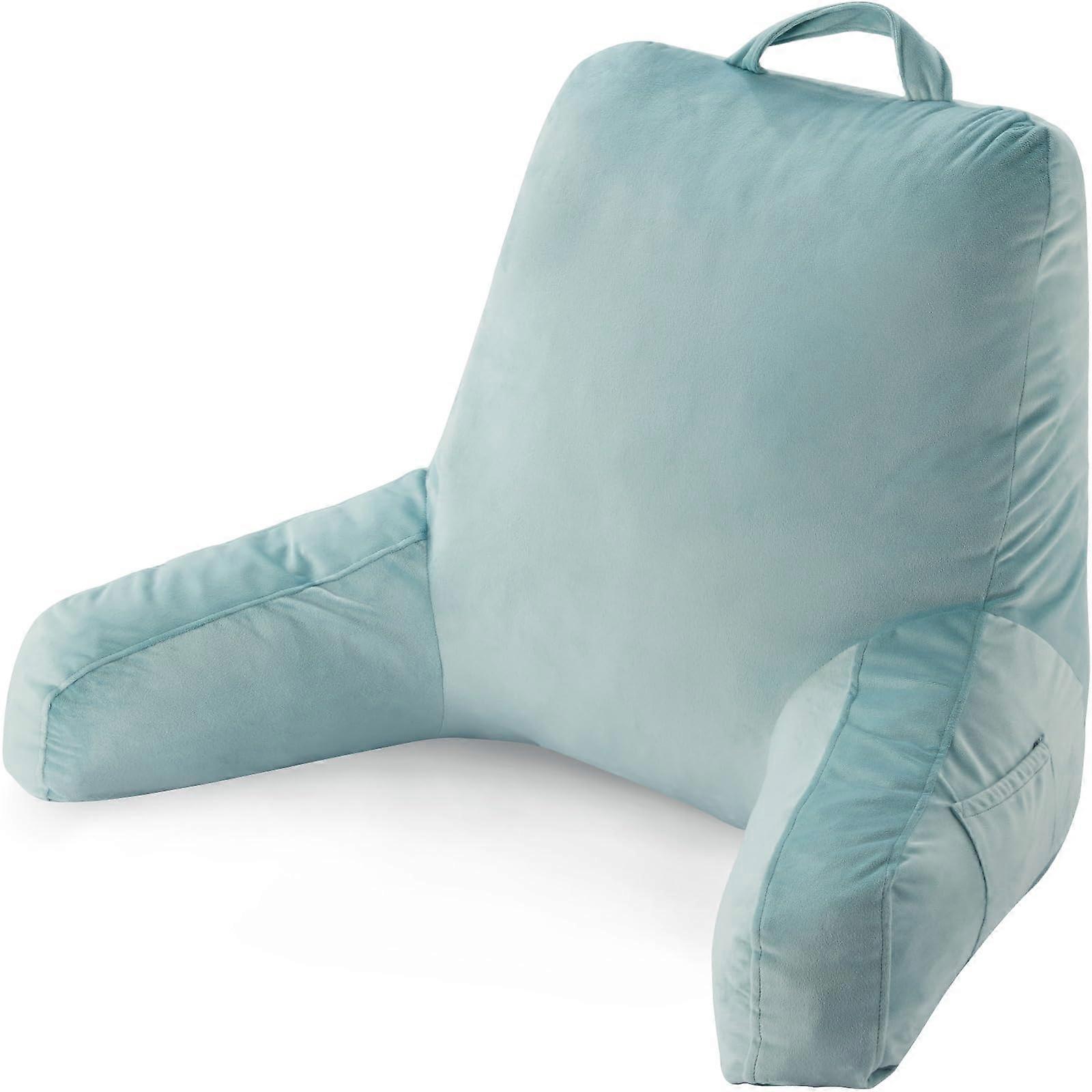 Reading Pillow with Back Support Bed for and Floor Use