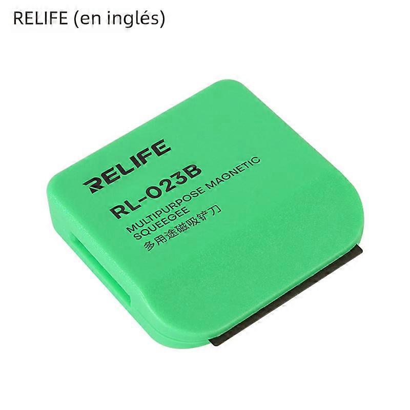 RELIFE RL-023B OCA Glue Removal Knife with Magnetic Frame Multipurpose Mobile Phone Repair Tool Squeegee for LCD Screen Disassembly