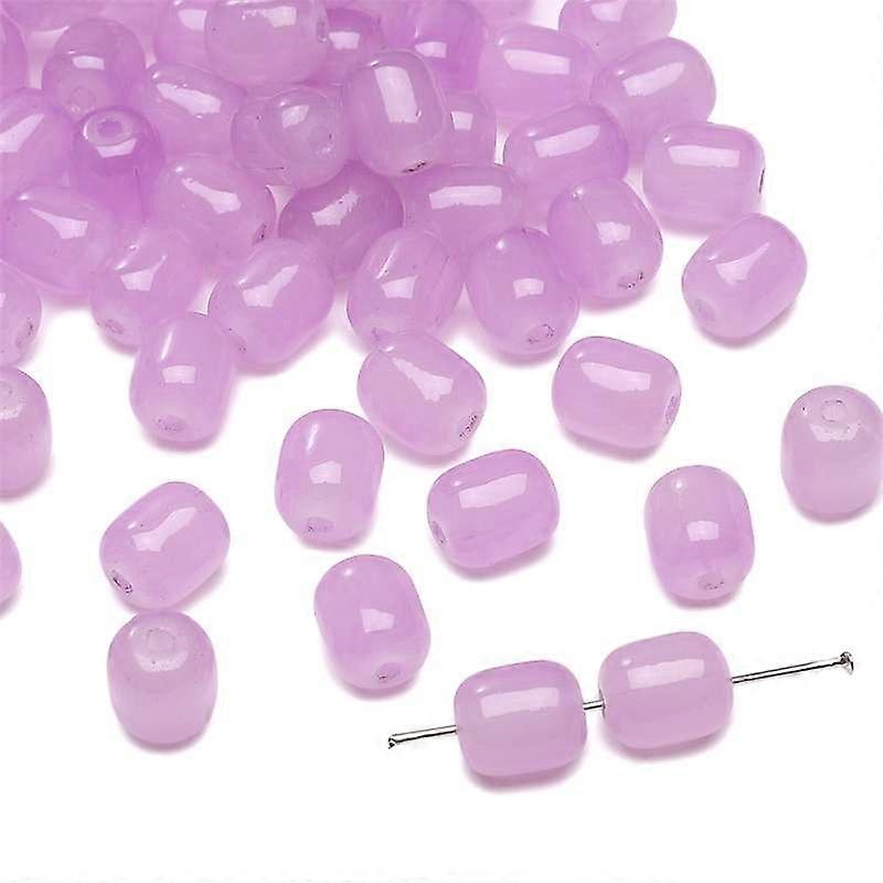 20Pcs Crystal Glass Beads Jujube Loose Spacer Beads for Jewelry Making DIY Bracelet Necklace