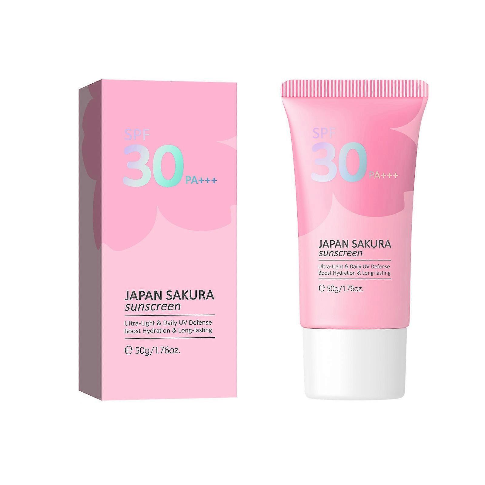 Clear Water-based Sunscreen Lotion Refreshing And Non-greasy Protection Sunscreen 50g