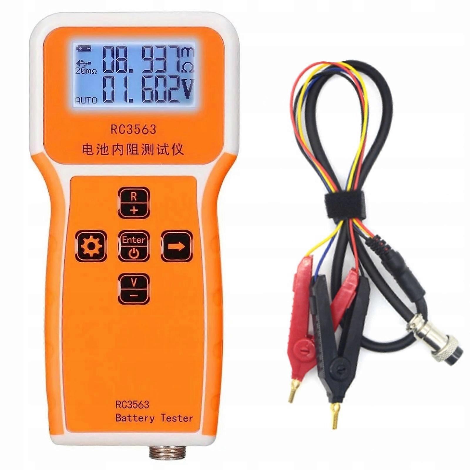 Internal Resistance And Voltage Meter Rc3563 Cell Battery Tester