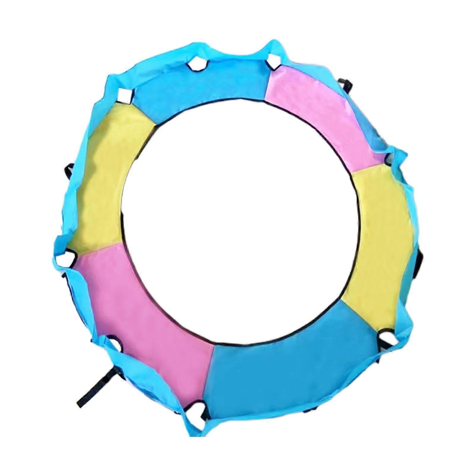 Trampoline Pad Replacement for Round Springs, Heavy-Duty Spring Cover, 12ft/14ft Compatible, Waterproof Protection Pad