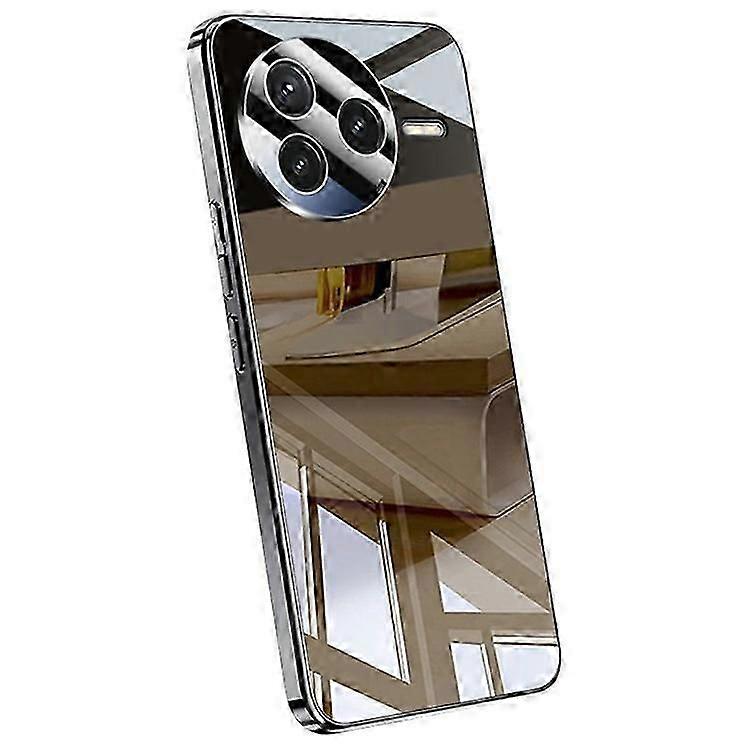 Compatible For Xiaomi Redmi K80 Pro 5g Case Electroplating Pc Phone Back Cover With Camera Lens Protector