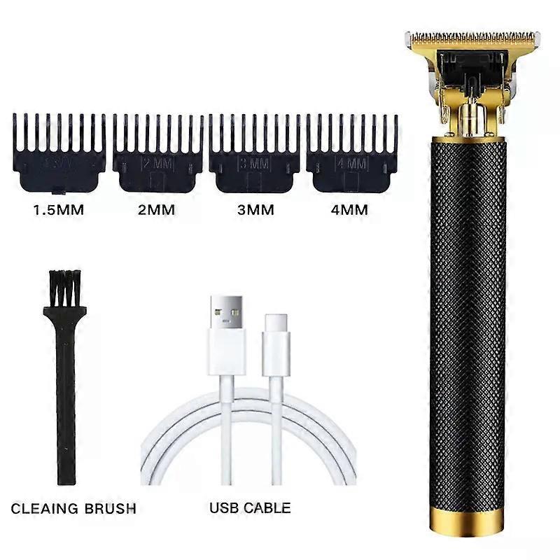 Men's T9 Carving Hair Trimmer Mini Electric Hair Clipper Beard Trimer Barber Cordless Hair Cutting Machine Haircut Edge Razor