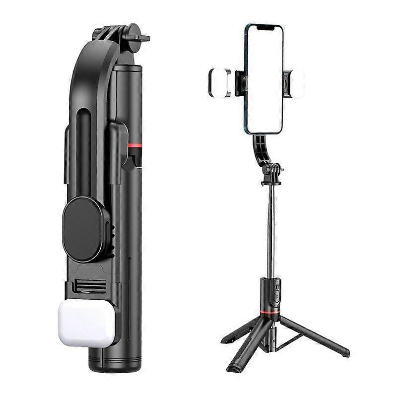 Bluetooth Selfie Stick Double Fill Light Tripod with Remote Shutter for L13D Latest Hot 1160mm Extended VersionAndroid IOS