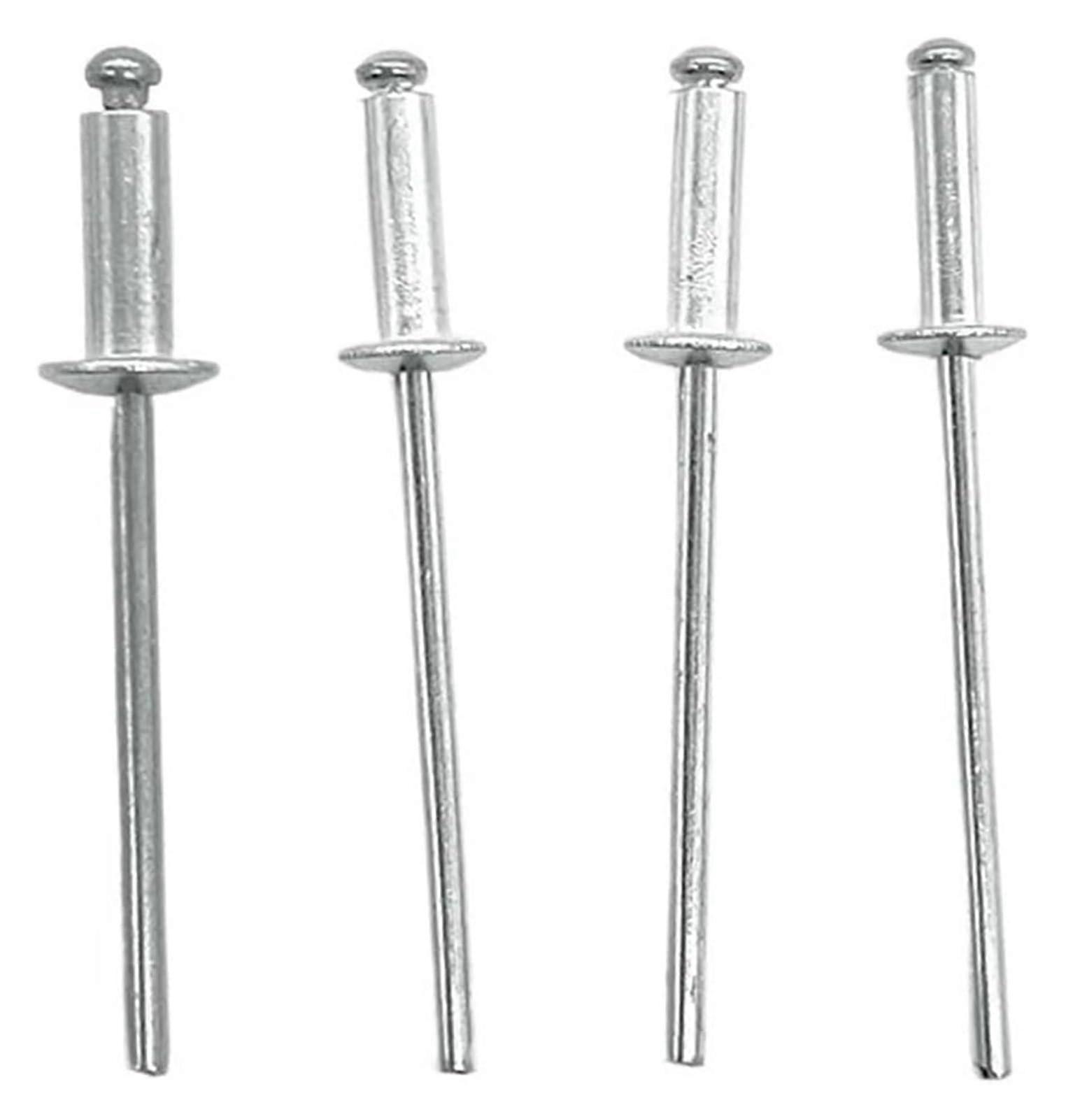 Blind Rivets,Aluminium Rivets, 50/20pcs Pop Rivets Aluminium M2.4 M2.8 M3.2 M3.6 Mushroon Head