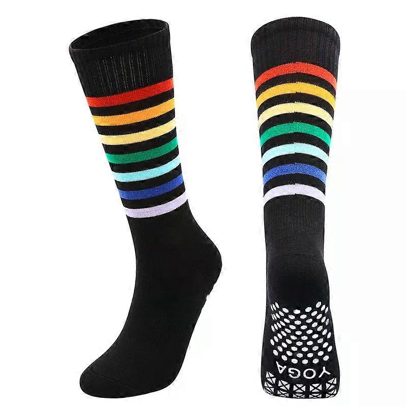 Yoga exercise socks Dot Silicone Non-slip Pilates Over The Calf Socks
