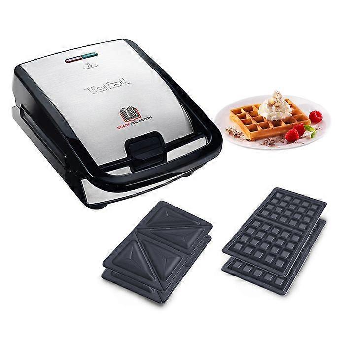 Tefal Snack Collection Waffle and Triangular Sandwich Maker, Multifunction, SW852D12