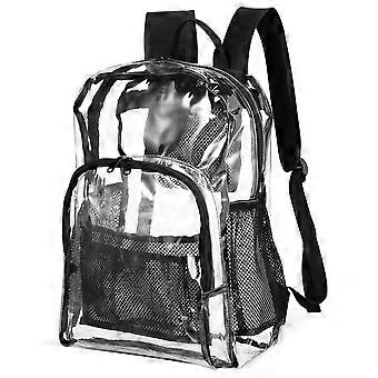 Clear Backpack Heavy Duty Transparent Bag Gym Backpack See Through Bag Work Bag Clear Book Bag For School And Stadium Events