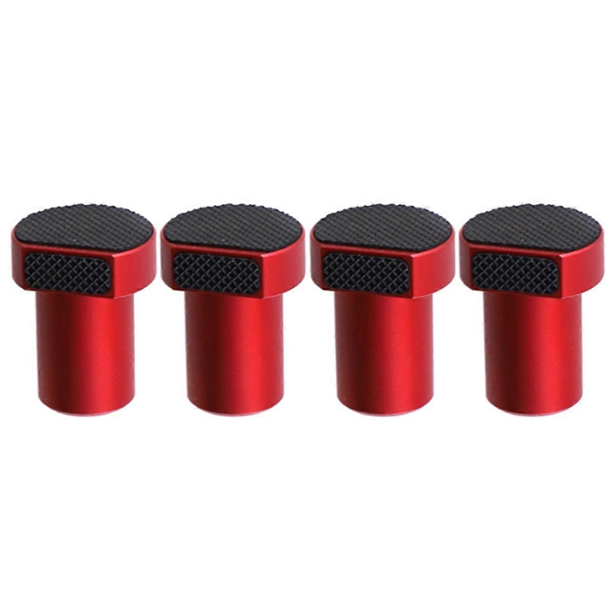 Woodworking hole table tenon aluminum alloy anti-slip pad 4 PCS