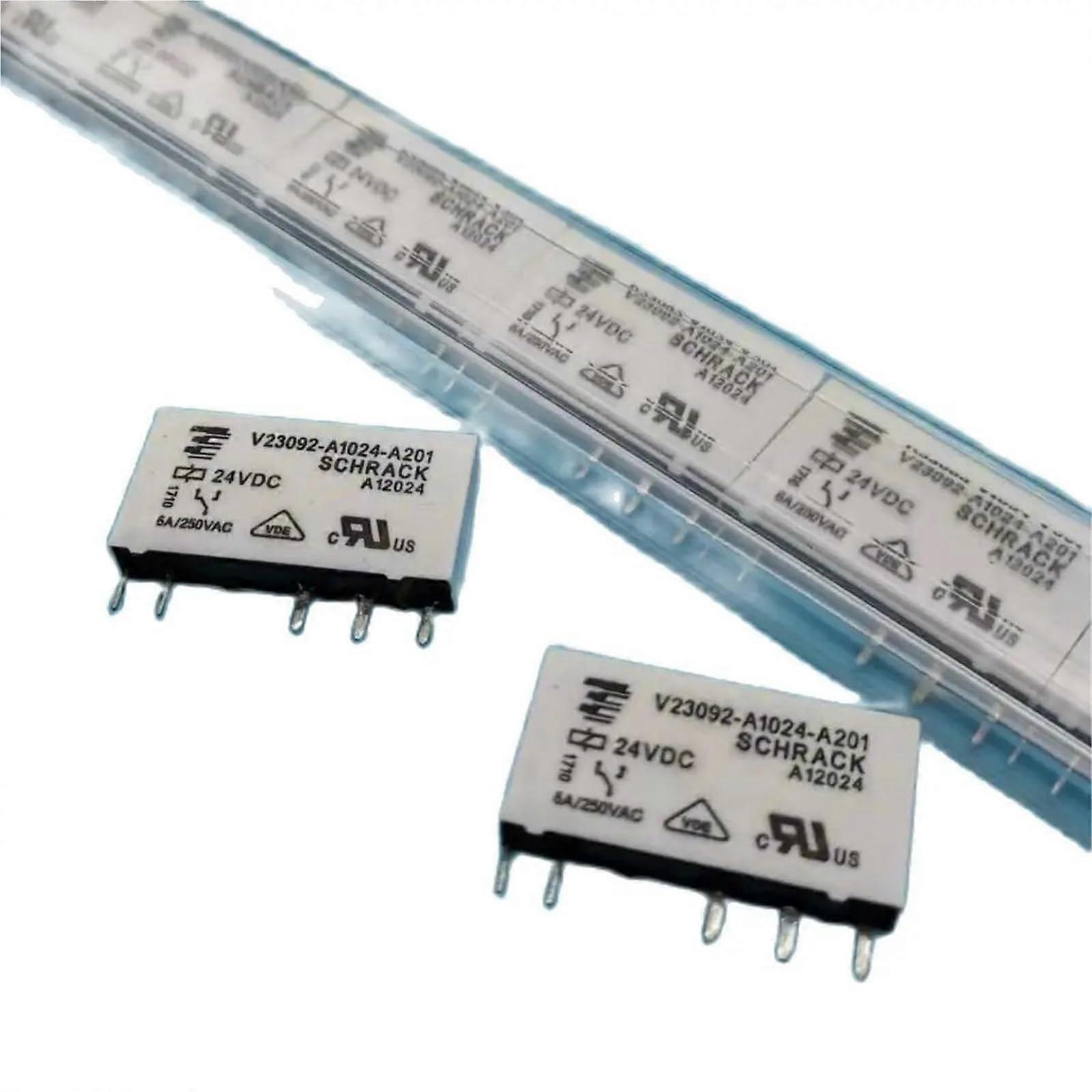 V23092-A1024-A201 24VDC 6A Electromagnetic Relay Set 5-Foot Length for DC Applications