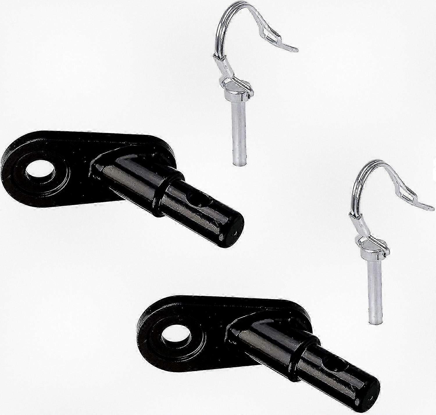 Steel Hitch Adapter for Bicycle Trailer with Locking Pin, Compatible with Various Brands