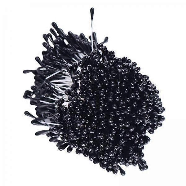 6x 1800 Adet 3mm İnci Çift Kafa Çiçek Ercik Pistil El Yapımı Yapay