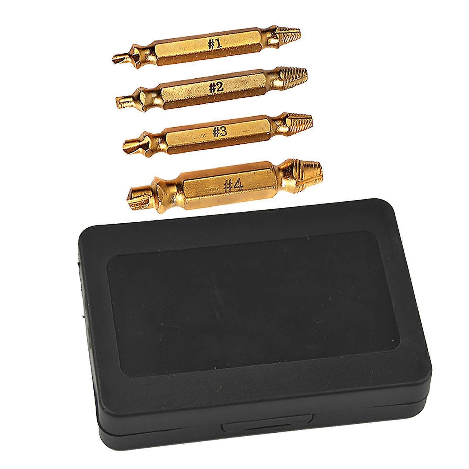 Damaged Screw Extractor Drill Bit Set Damaged Bolt Remover