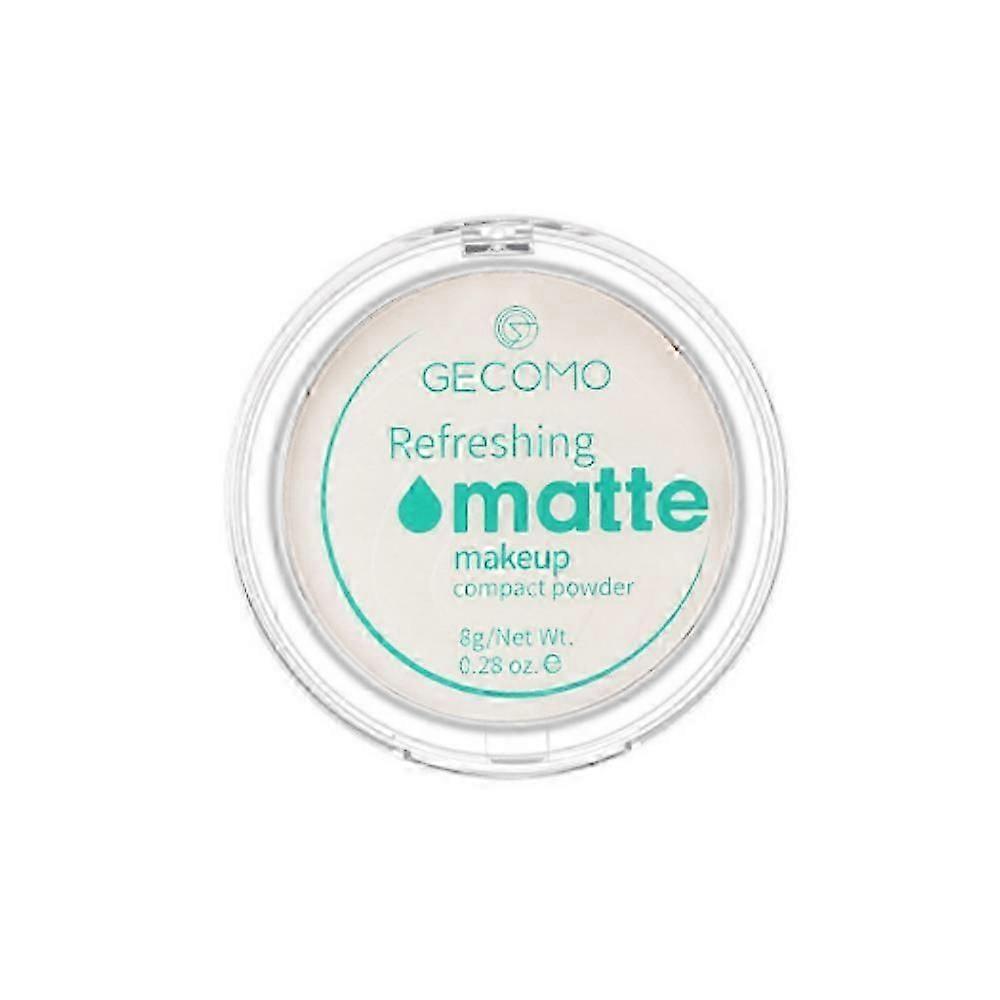 Mattifying Compact Powder 12H Long Last Oil Control Silky Matt Makeup Setting Powder Translucent For All Skin Tones