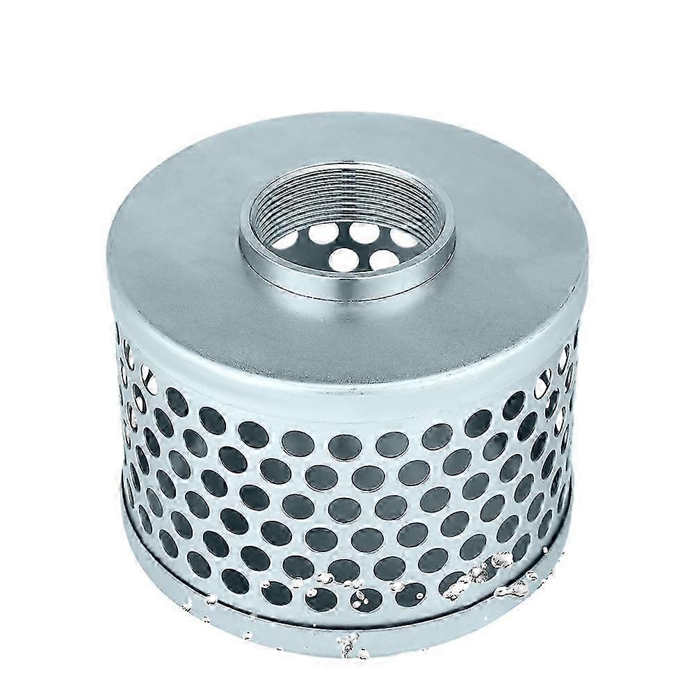 Stainless Steel NPT Thread Water Pump Strainer - Silver