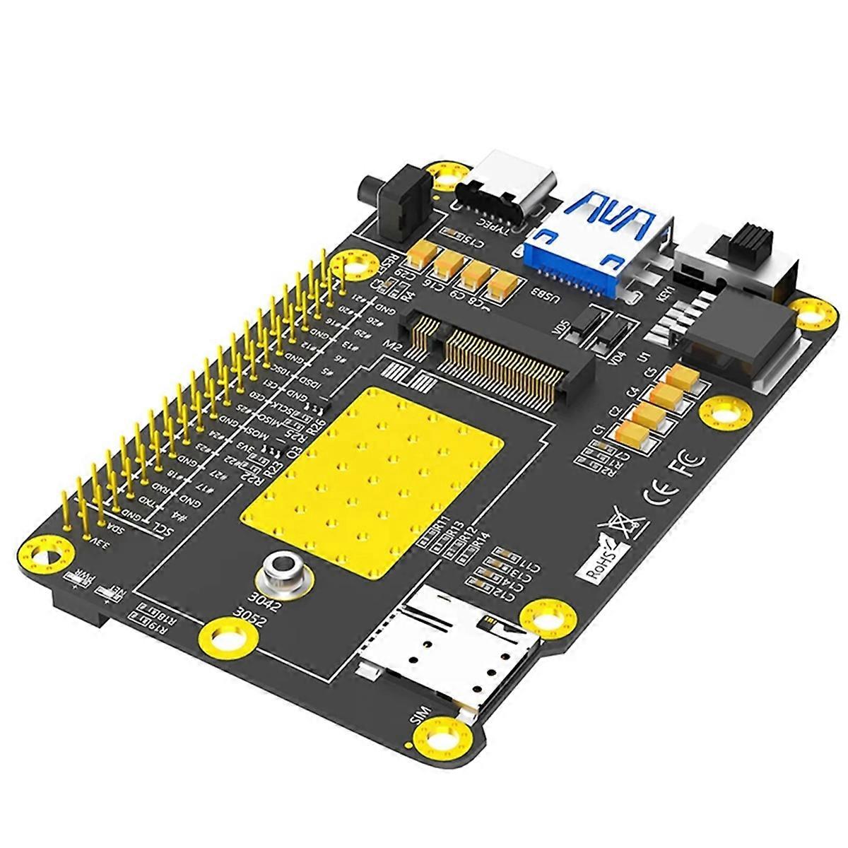 3G/4G/5G Base HAT M.2 B Key to USB3.0 Expansion Card