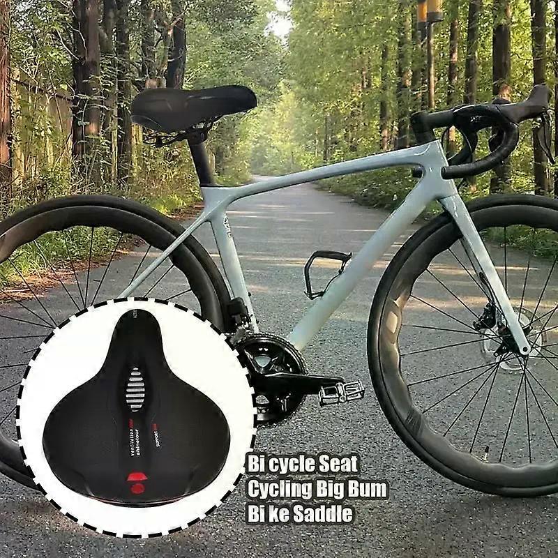 con Replace Seat For Cycling Soft Seat Road Mountain Replace Saddle Shock Absorption Waterproof Cushion Non-Slip For Riding