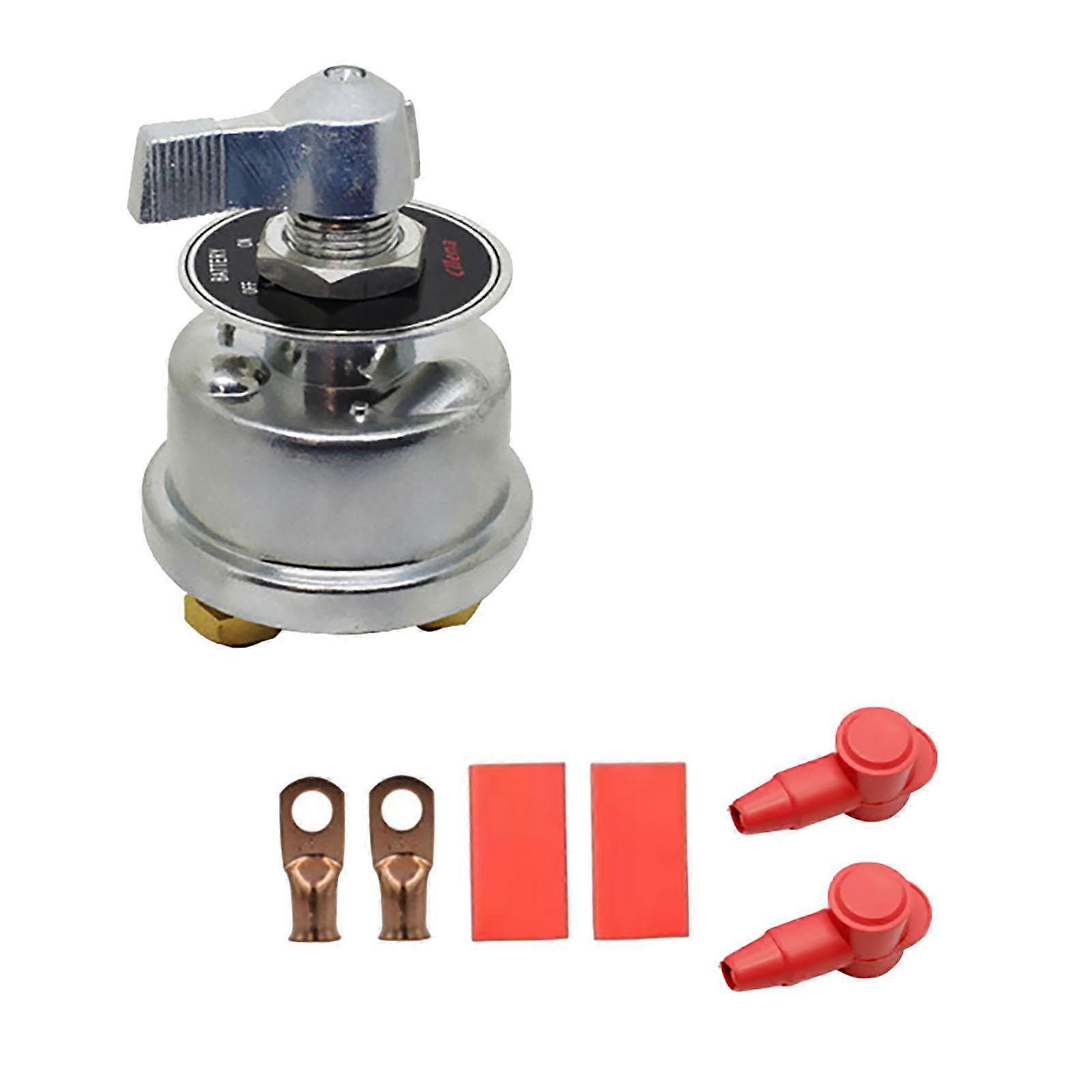 12V High Current Battery Cut Off Switch Kit on Off Switch with Face Plate Sturdy