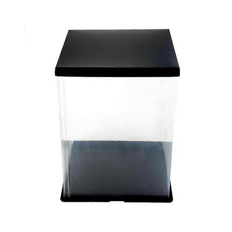 17X17X29 Gift Box (A)$ Large Transparent Packaging Box Valentine's Day Rose Bear Flower Gift Box