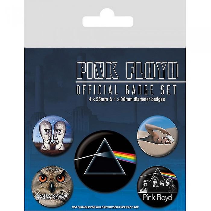 Pink Floyd Badge Set (Pack of 5)