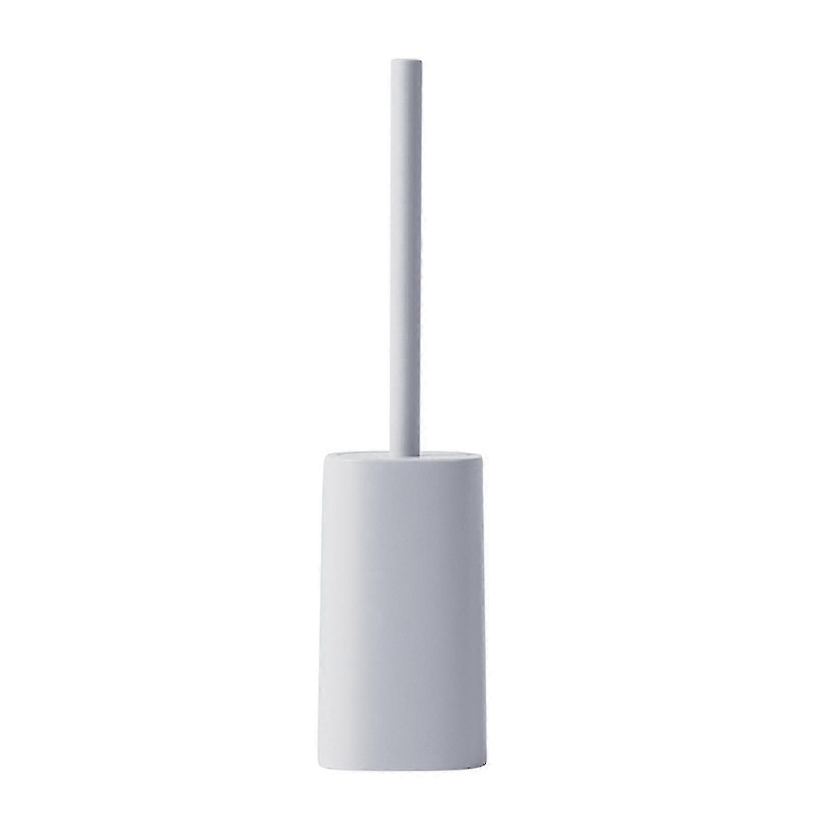Durable Anti-Odor Toilet Brush Set with Holder and Long Handle for Effective Cleaning