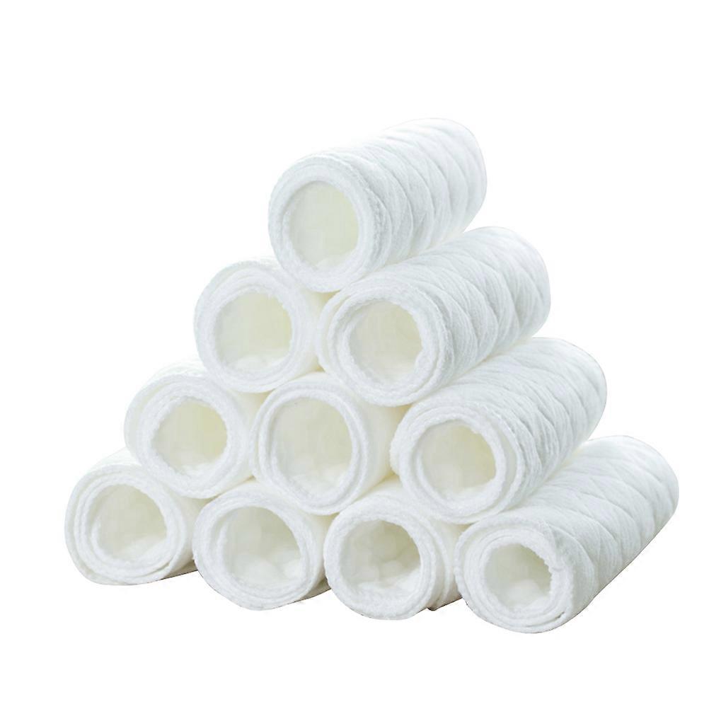 10 Pack Reusable Cotton Cloth Diapers for Newborns – Absorbent & Breathable Washable Diapers