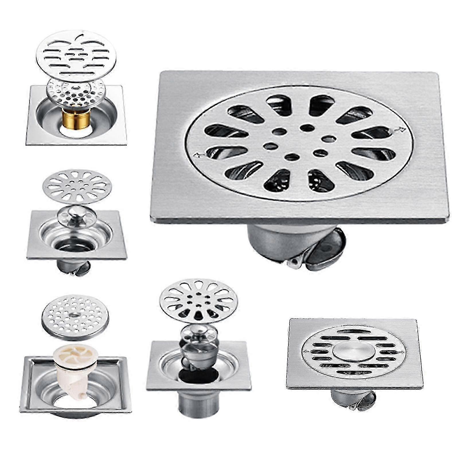 ユニバーサルフロアドレン高硬度アンチバックウォーター耐久性シャワードレンバスルーム用