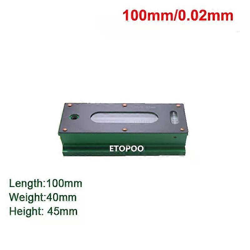 High precision 100/150/200/250/300mm Industry Mechanical Bar Level 002mm Instrument level Measuring Tool bar level meter