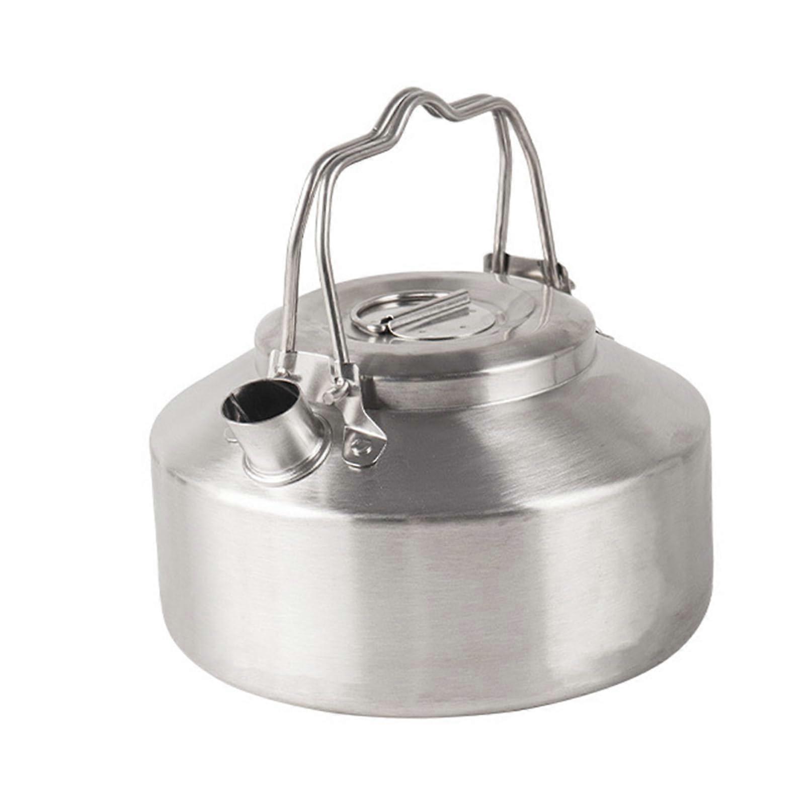 Fast Heating Boiling Kettle Stainless Steel Camping Tea Pot