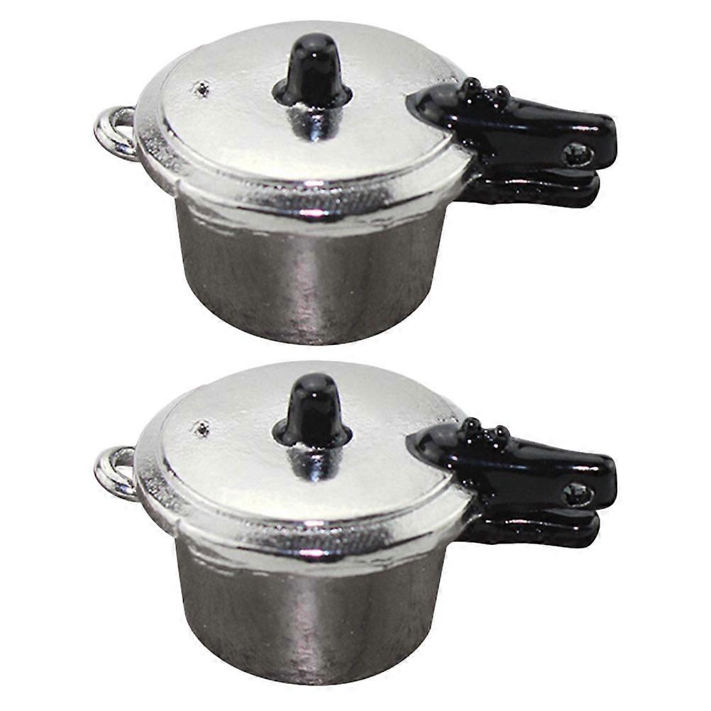 Durably Designed Pressure Cooker, Ideal for Mini Scene Enhancements