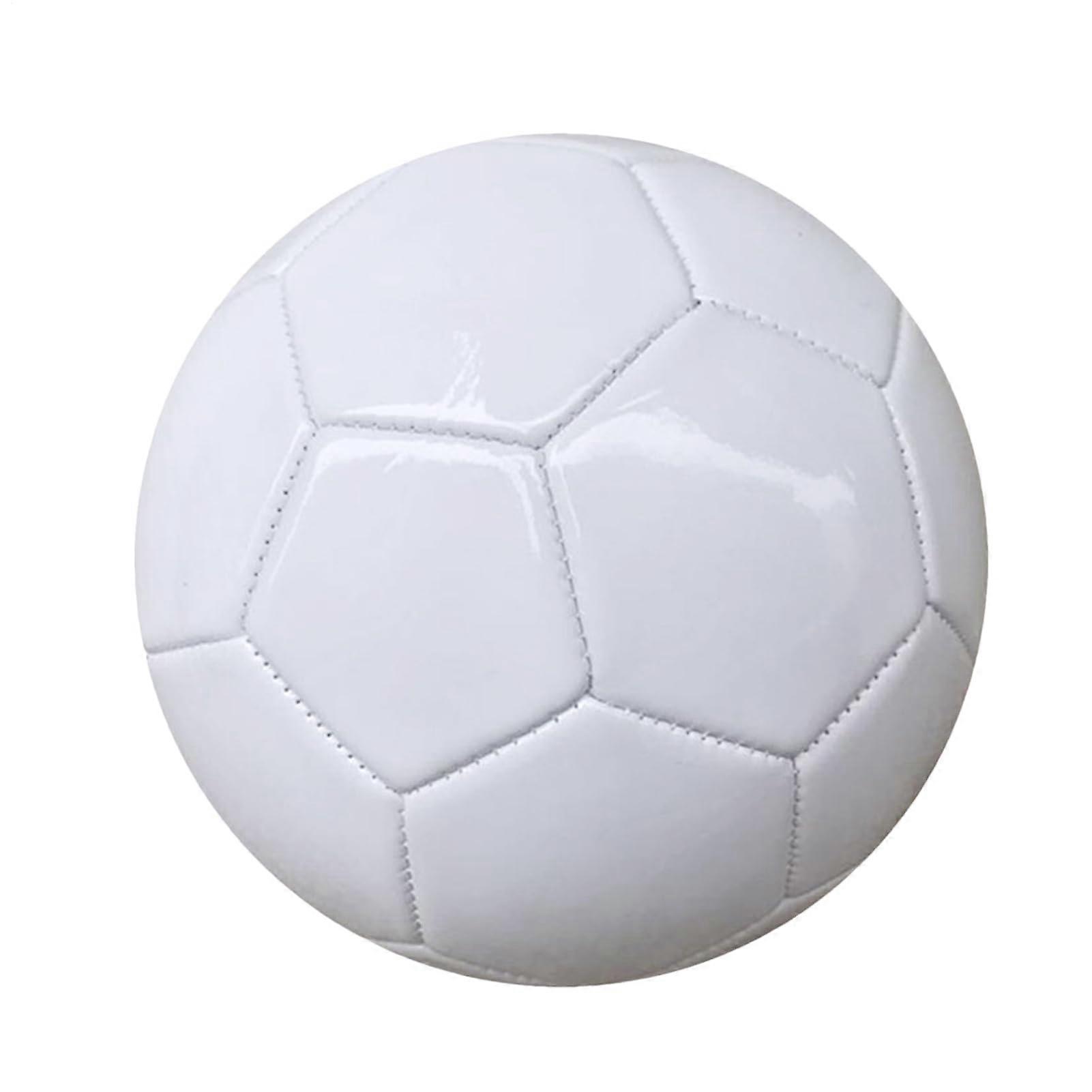 White Soccer Ball for Painting and Autographs EVA Foam Size 3 4 5 Art Projects TV Events