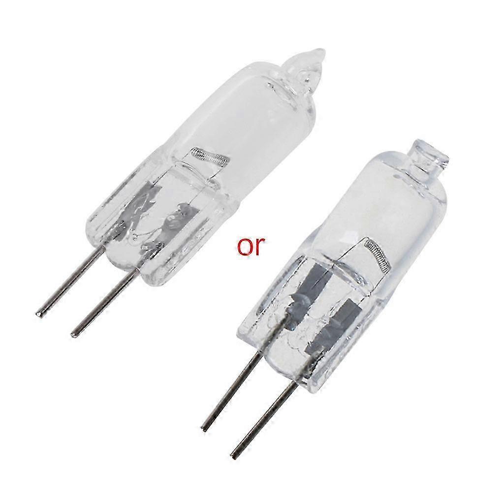 2025 20W Halogen Bulbs 20 Watt T3 G4 Base 12 Volt Light T3 for JC Lamp for Landscape Track Lighting Bi-Pin Base Clear Warm Wh