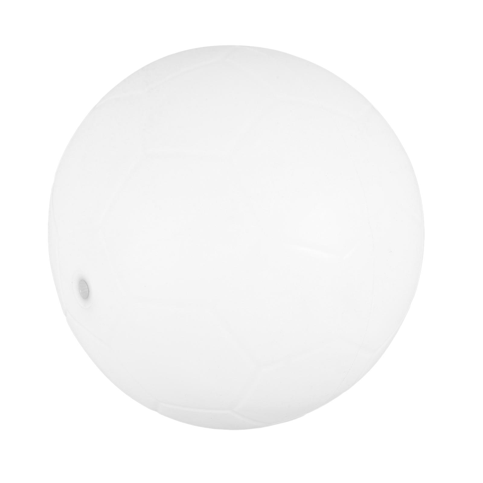 White Inflatable Soccer Ball for DIY Paintable Fun – Ideal for Sports Training, Game Practice, and Creative Signature Activities for Young Athletes