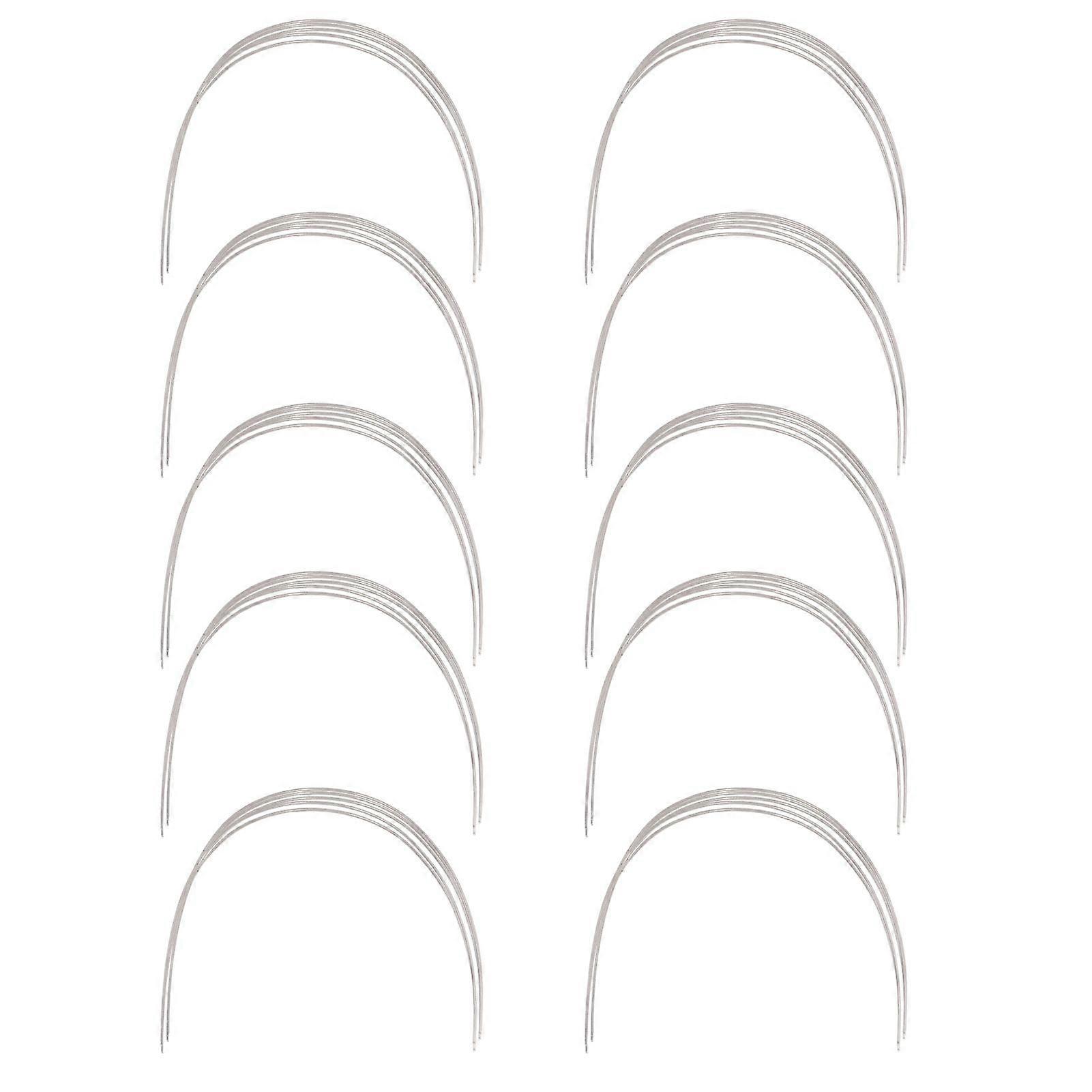 2025 Latest Model 50pcs Orthodontic Rectangular Arch Wire Stainless Steel Elas...