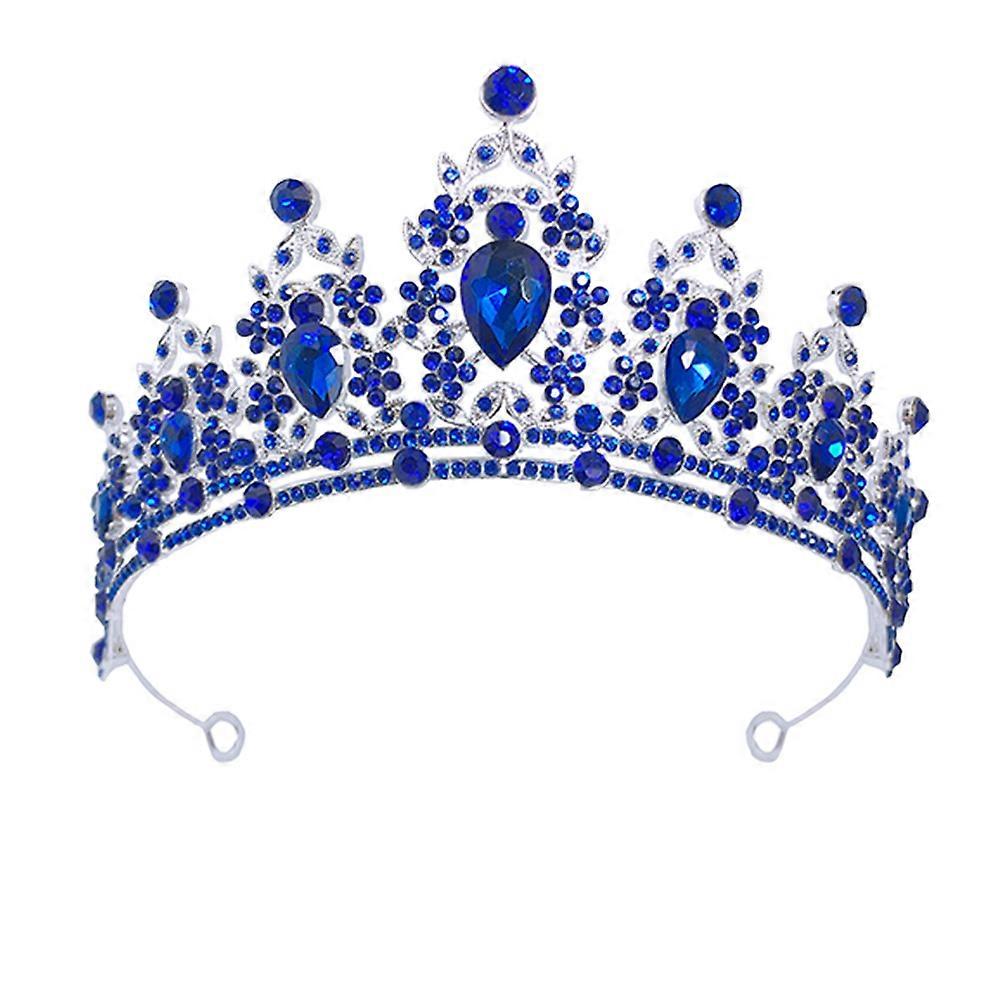 Bridal Rhinestone Crown Hairband Elegant Sparkly Headband for Weddings, Parties & Special Occasions