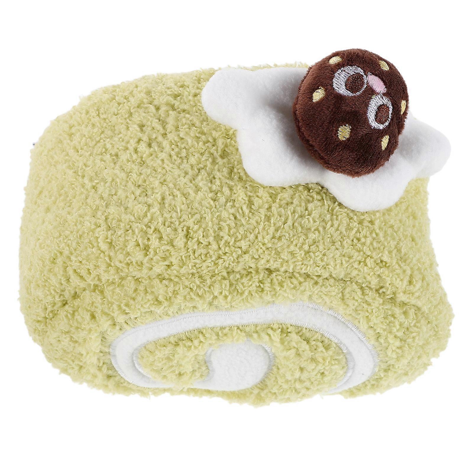Warm Bed House Hamster Winter Nest With Swiss Roll Shape Multi-Functional Hideaway Shelter For Hamster Owners 1Set