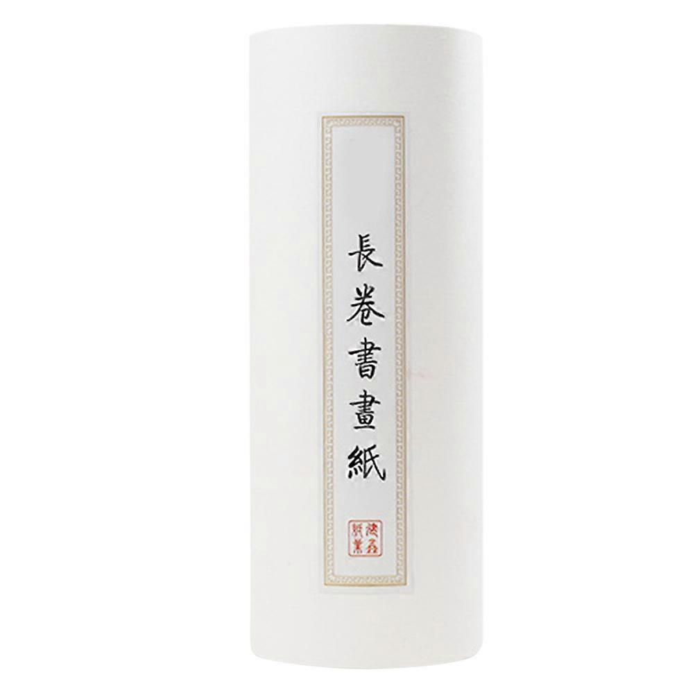 Calligraphy Xuan Chinese Calligraphy Paper Semi-Raw Semi-Cooked For White 35cm x 100m 1Pcs
