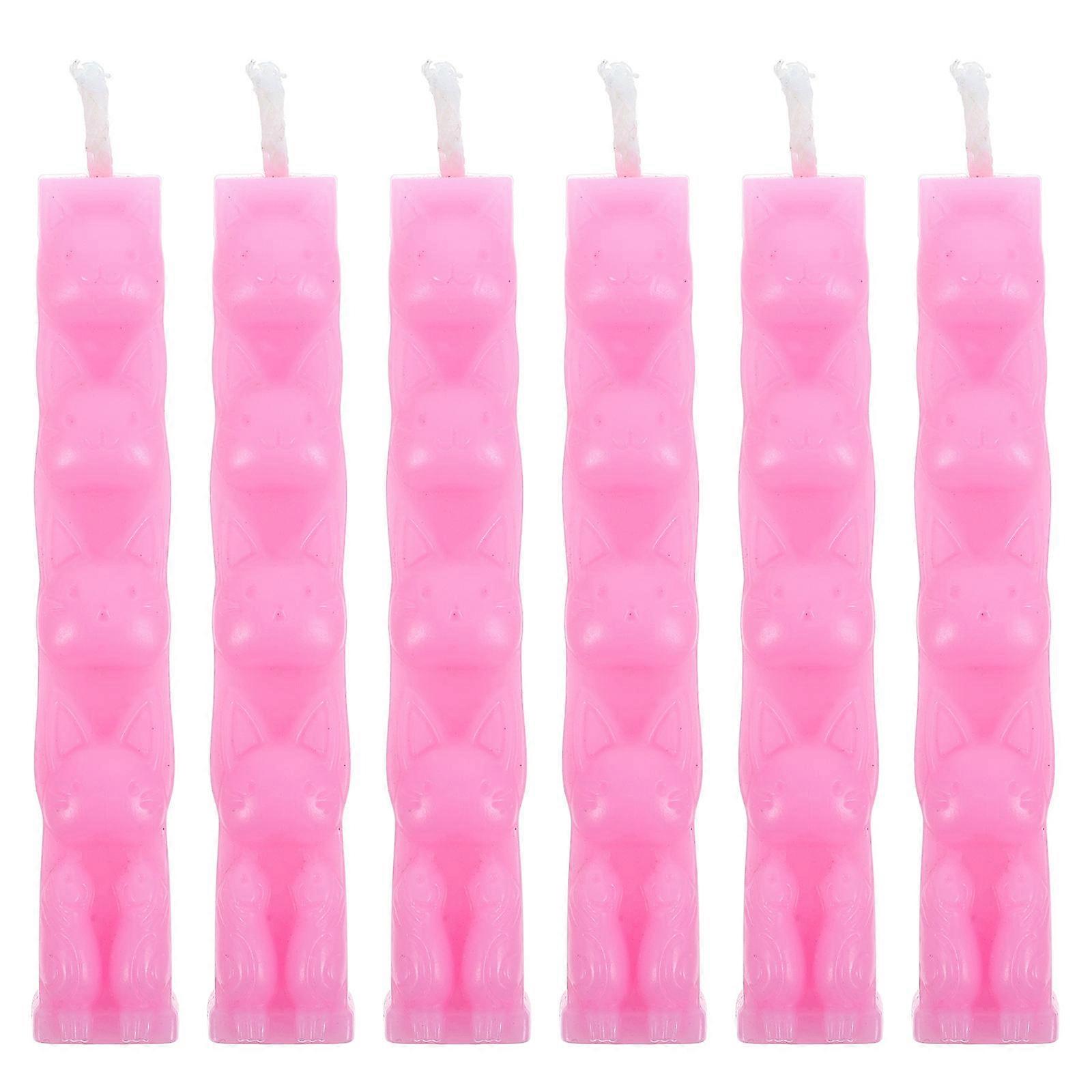 Wedding Invitations Wax Sticks Wax Sealing Sticks With Wicks 6Pcs New Year Packaging