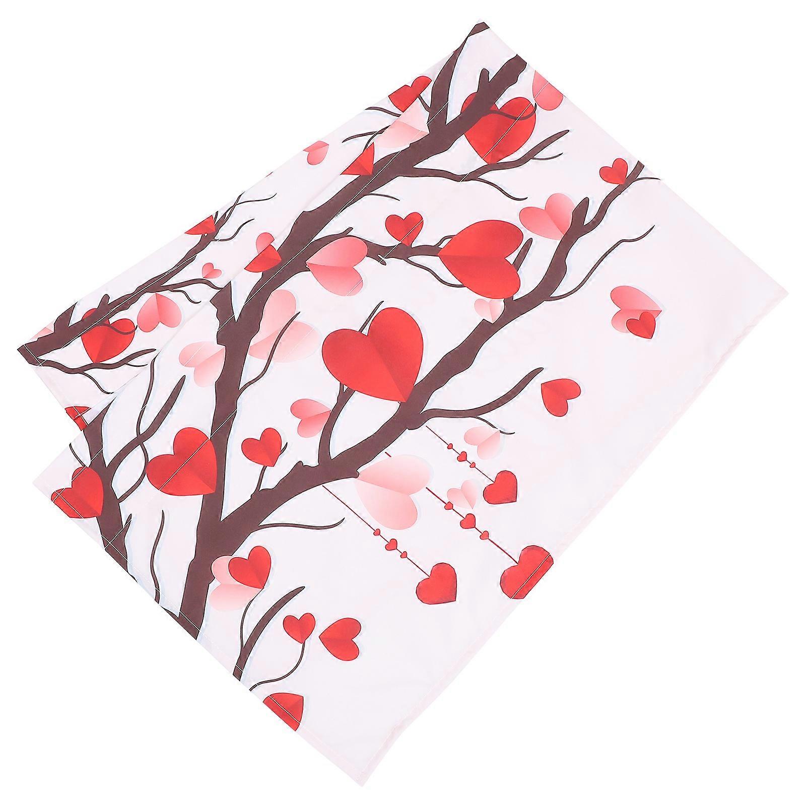 Curtain for Kitchen Windows Elegant Design Polyester Material Decorate Windows 1Set