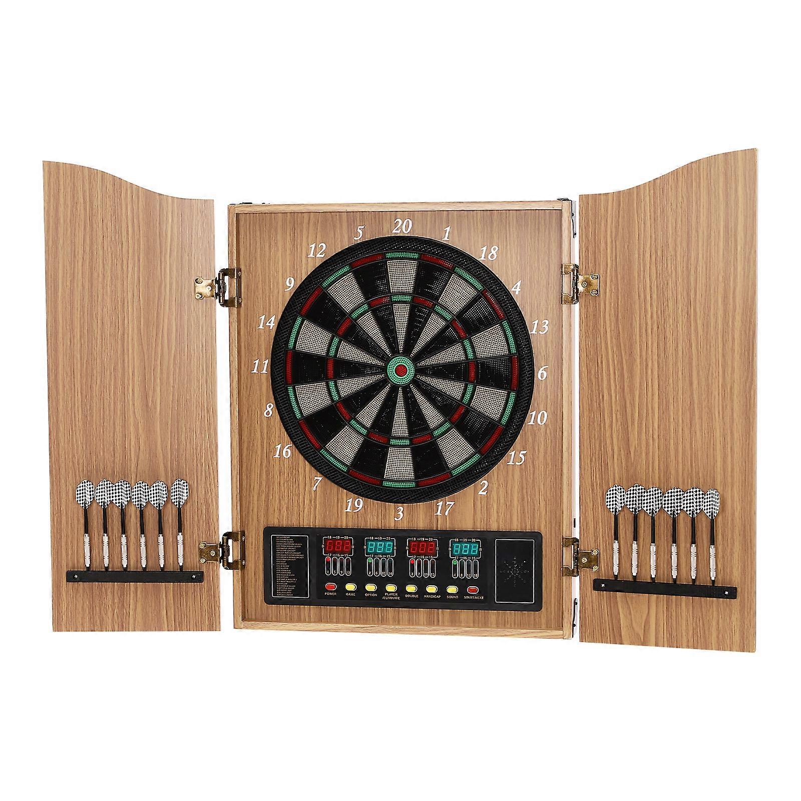 Electronic Dartboard 243 Games w/16 Players Professional Home Dart Set